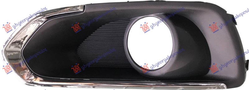 RESETKA PREDNJEG BRANIKA SA HROM (MAGLENKA) SUZUKI SX4 S-CROSS 2013-2016 (JY)