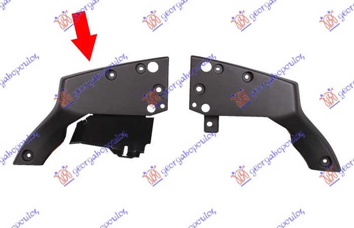 SPOJLER ZADNJEG BRANIKA TOYOTA PRIUS 2009-2012 (W3)