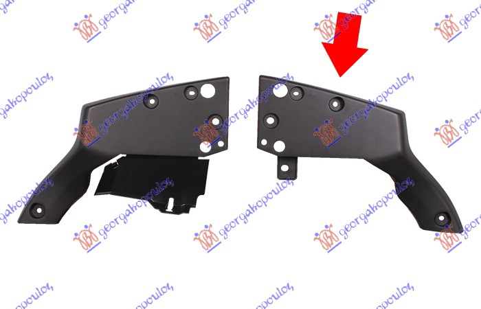 SPOJLER ZADNJEG BRANIKA TOYOTA PRIUS 2009-2012 (W3)
