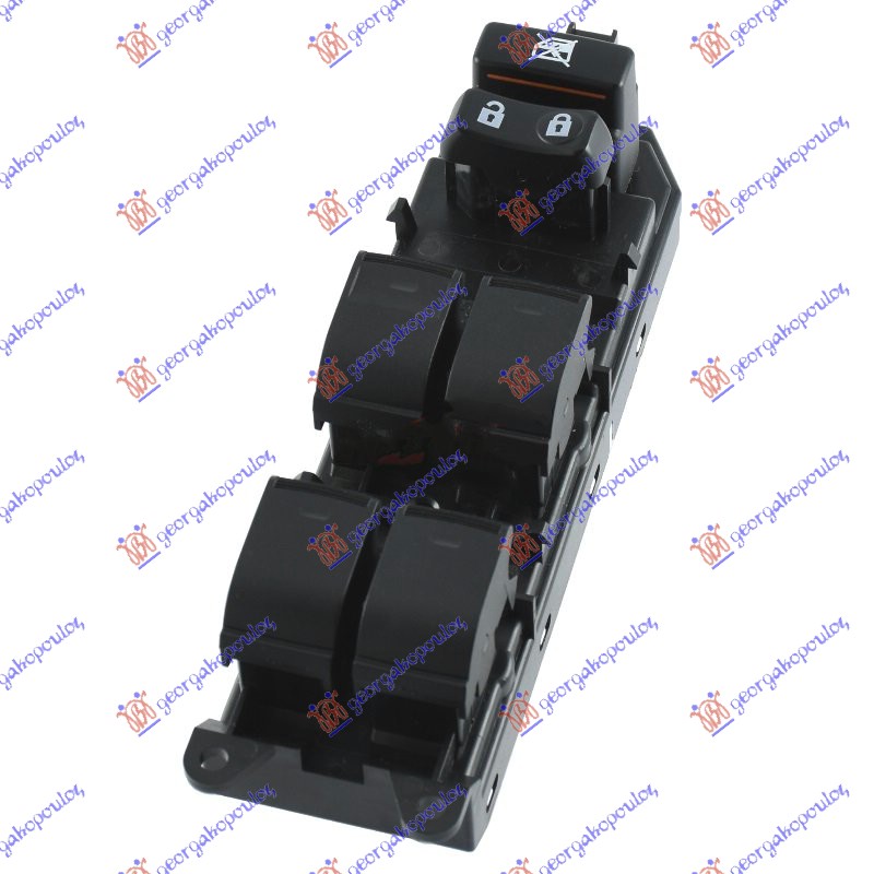 PREKIDAC U PREDNJIM VRATIMA (4 TASTERA) (20 PIN) TOYOTA LAND CRUISER V8 200 2015-2021 (J14)