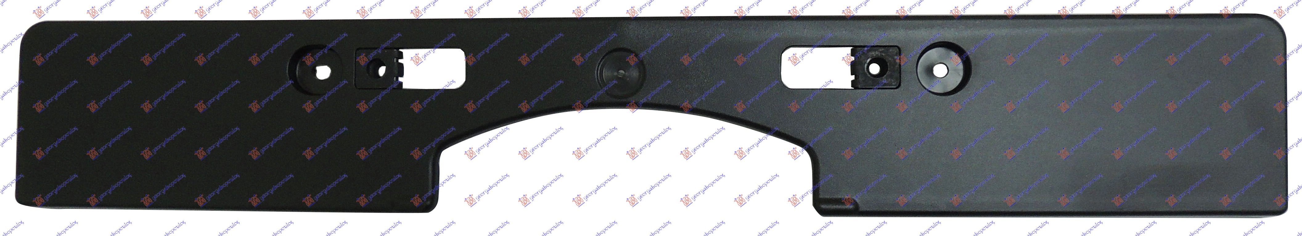 DRZAC PREDNJE TABLICE PLASTICNI TOYOTA PRIUS 2012-2016 (W4)