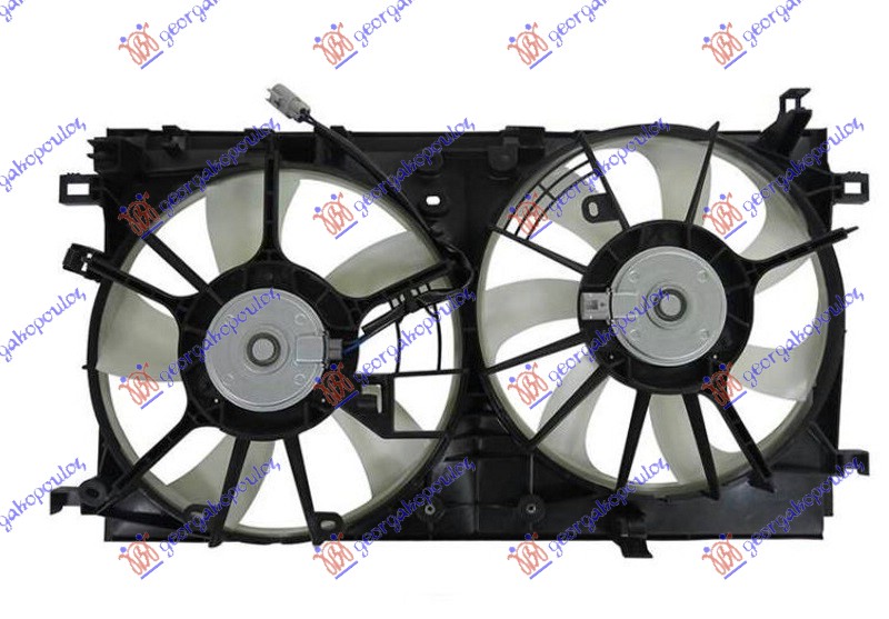 VENTILATOR (DUPLI) KOMPLET (1.8 HYBRID) TOYOTA PRIUS 2016-2019 (W52)