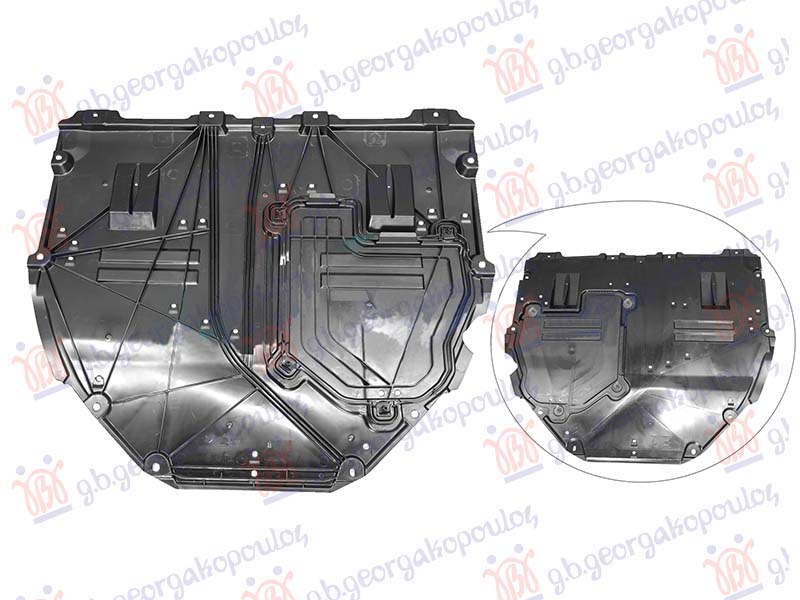 ZASTITA MOTORA CENTRALNA TOYOTA PRIUS 2023- (W6)