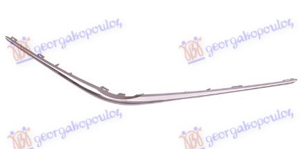 LAJSNA PVC MASKE TAMNI HROM TOYOTA YARIS III 2011-2014 (P13)
