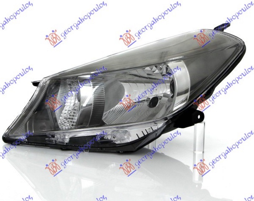 FAR ELEKTRICNI TAMNI HROM (TYC) TOYOTA YARIS III 2011-2014 (P13)
