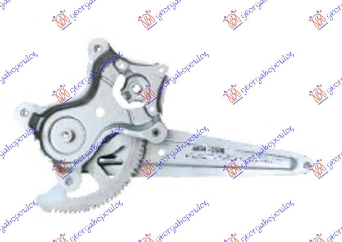 PODIZAC ZADNJEG PROZORA ELEKTRICNI (BEZ MOTORA) TOYOTA YARIS III 2017-2020 (P13)