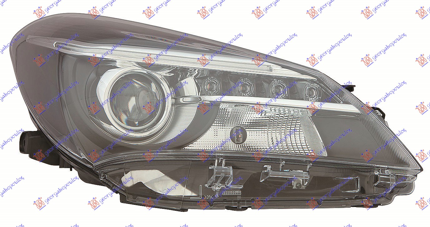 FAR ELEKTRICNI (HIR2) SA LED DNEVNIM SVETLOM (DEPO) TOYOTA YARIS III 2014-2017 (P13)