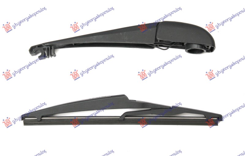ZADNJI BRISAC KOMPLET 250mm TOYOTA AYGO X 2022- (B7)