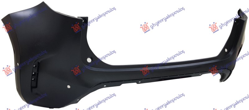 ZADNJI BRANIK GORNJI (4 PDC SENZORI) TOYOTA YARIS CROSS 2021- (MXP)