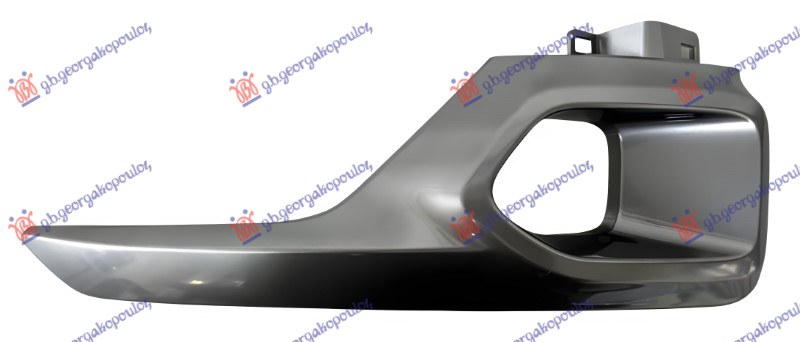 OKVIR MAGLENKE SREBRNI (HIBRID) TOYOTA YARIS CROSS 2021- (MXP)