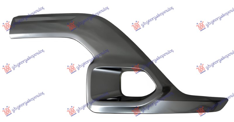 OKVIR MAGLENKE SREBRNI (HIBRID) TOYOTA YARIS CROSS 2021- (MXP)