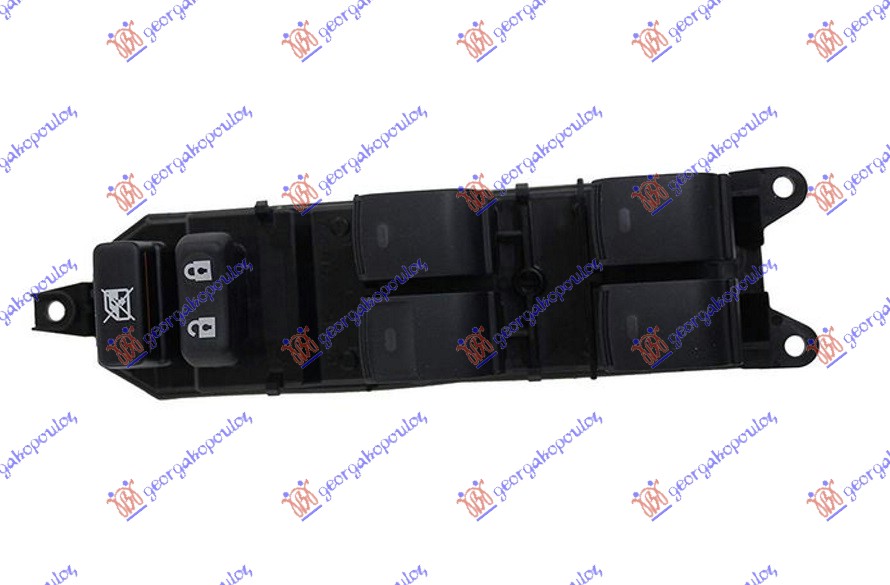 PREKIDAC U PREDNJIM VRATIMA (4 TASTERA) (10 PIN) TOYOTA VERSO 2009-2013 (R2)