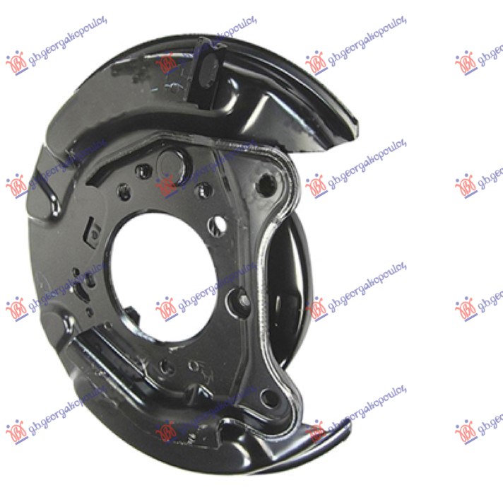 ZASTITA ZADNJEG KOCIONOG DISKA TOYOTA LAND CRUISER PRADO 120 2002-2011 (J12)