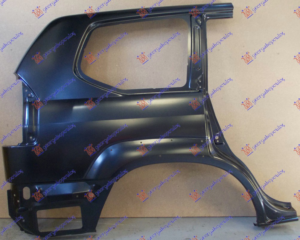 ZADNJI BLATOBRAN 5 VRATA (SA OTVORIMA ZA RUB) TOYOTA LAND CRUISER PRADO 120 2002-2011 (J12)