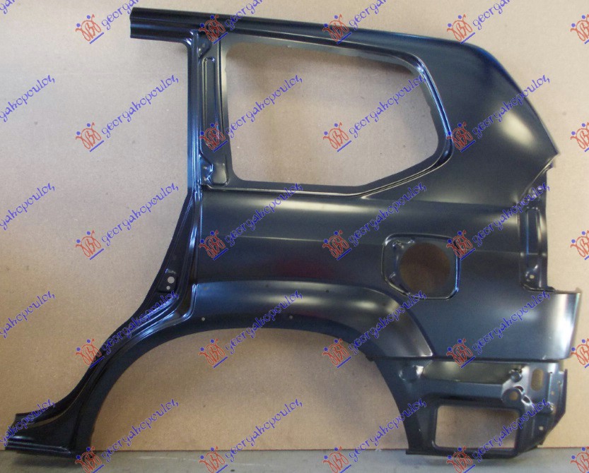ZADNJI BLATOBRAN 5 VRATA (SA OTVORIMA ZA RUB) TOYOTA LAND CRUISER PRADO 120 2002-2011 (J12)