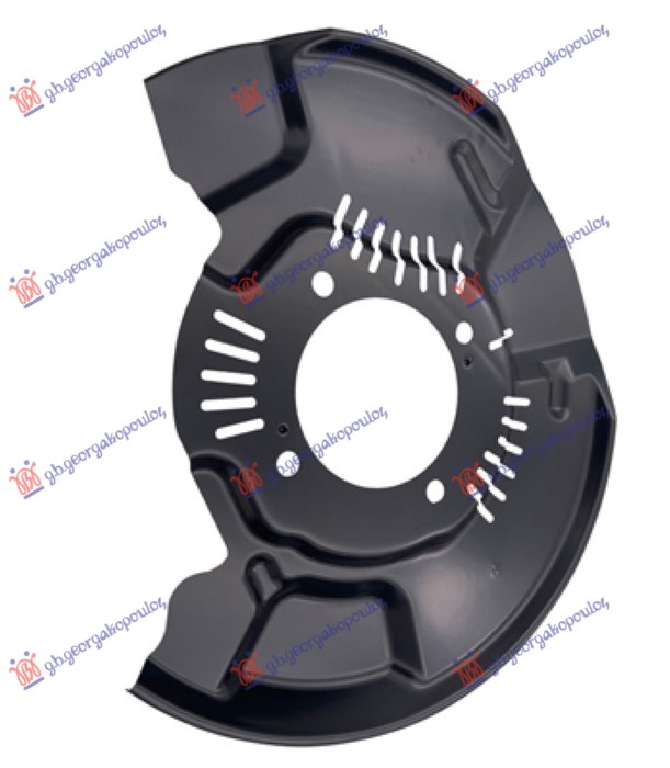 ZASTITA PREDNJEG KOCIONOG DISKA TOYOTA LAND CRUISER PRADO 150 2009-2013 (J15)