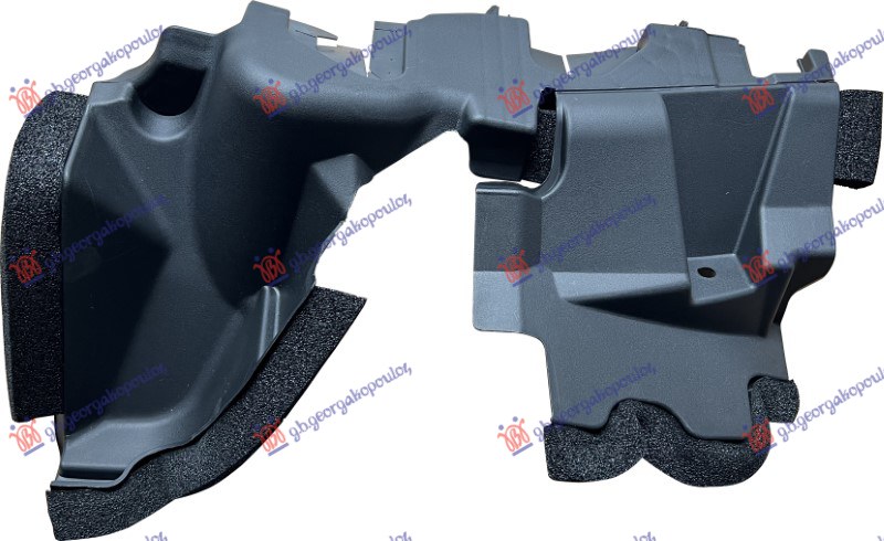 POKLOPAC HLADNJAKA VERTIKALNI PLASTICNI TOYOTA LAND CRUISER PRADO 150 2013-2017 (J15)