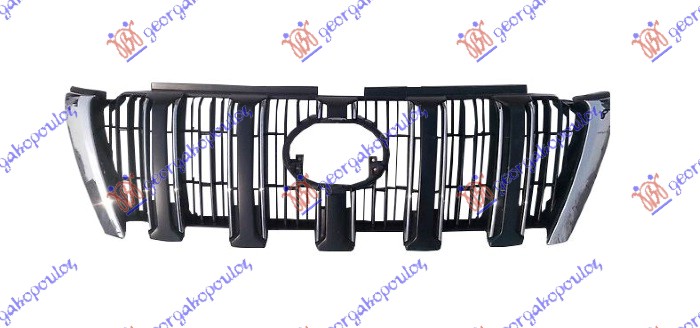 PVC MASKA HROM/CRNA TOYOTA LAND CRUISER PRADO 150 2013-2017 (J15)
