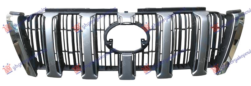 PVC MASKA SREBRNA/HROM/CRNA TOYOTA LAND CRUISER PRADO 150 2013-2017 (J15)