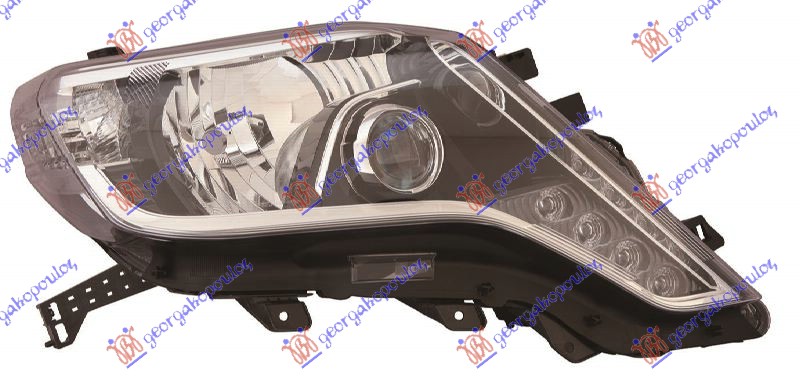 FAR ELEKTRICNI (HB3) SA LED DNEVNIM SVETLOM (TYC) TOYOTA LAND CRUISER PRADO 150 2013-2017 (J15)