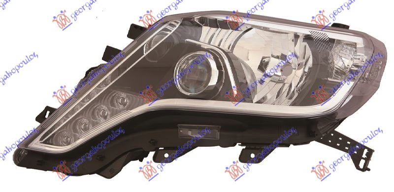 FAR ELEKTRICNI (HB3) SA LED DNEVNIM SVETLOM (TYC) TOYOTA LAND CRUISER PRADO 150 2013-2017 (J15)
