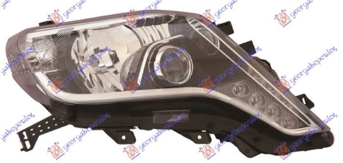 FAR ELEKTRICNI (HB3) SA LED DNEVNIM SVETLOM (DEPO) TOYOTA LAND CRUISER PRADO 150 2013-2017 (J15)