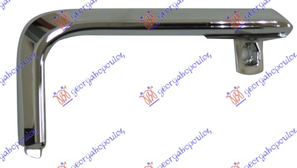 LAJSNA RESETKE PREDNJEG BRANIKA GORNJA HROM TOYOTA LAND CRUISER V8 200 2015-2021 (J14)
