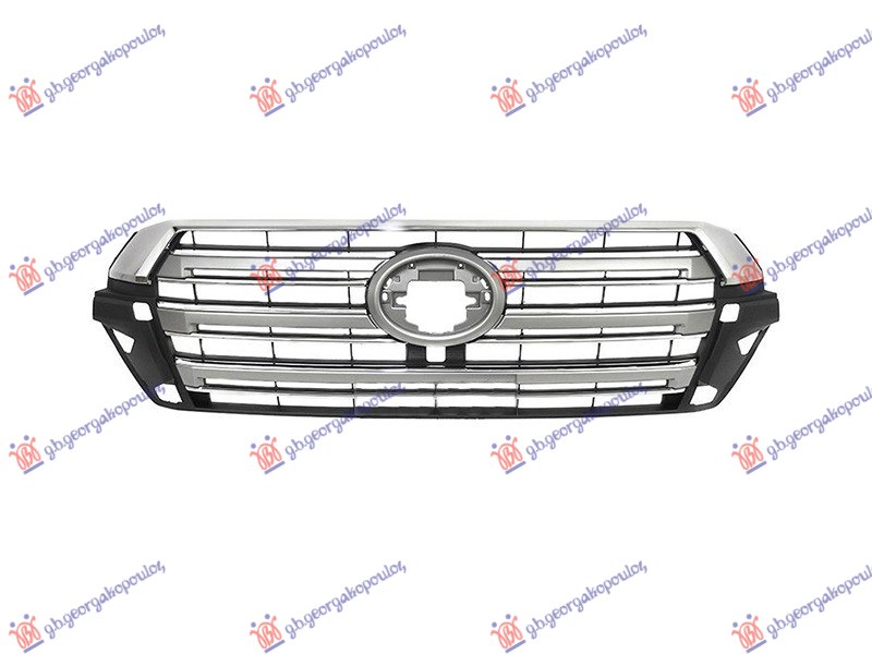 PVC MASKA HROM/SREBRNA/CRNA 2019- TOYOTA LAND CRUISER V8 200 2015-2021 (J14)
