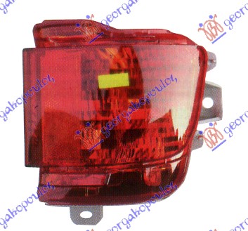 ZADNJA MAGLENKA TOYOTA LAND CRUISER V8 200 2015-2021 (J14)