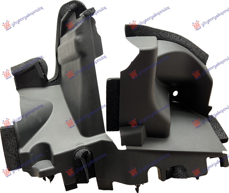 POKLOPAC HLADNJAKA VERTIKALNI PLASTICNI TOYOTA LAND CRUISER PRADO 2017-2024 (J15)