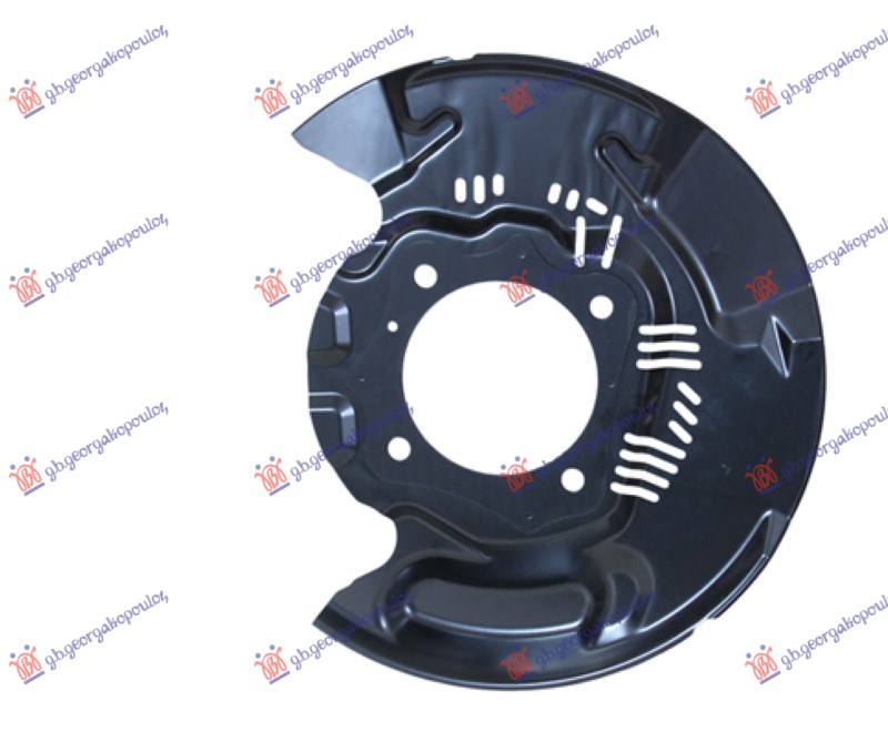 ZASTITA PREDNJEG KOCIONOG DISKA TOYOTA LAND CRUISER V8 2007-2015 (J200)