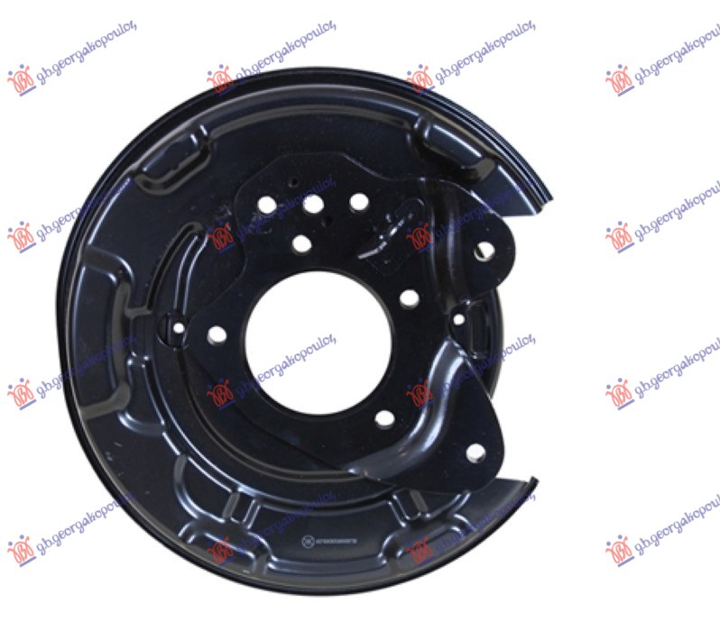 ZASTITA ZADNJEG KOCIONOG DISKA TOYOTA LAND CRUISER V8 2007-2015 (J200)