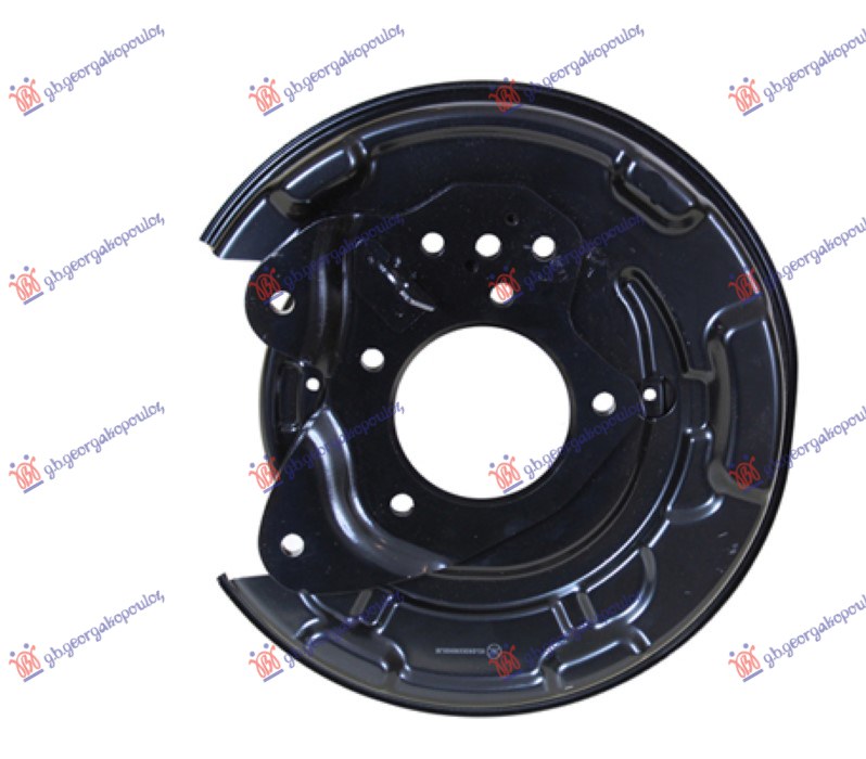 ZASTITA ZADNJEG KOCIONOG DISKA TOYOTA LAND CRUISER V8 2007-2015 (J200)