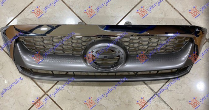 PVC MASKA KOMPLET HROM/SIVA TOYOTA HI-LUX 2WD/4WD 2009-2012 (N1/N2/N3)