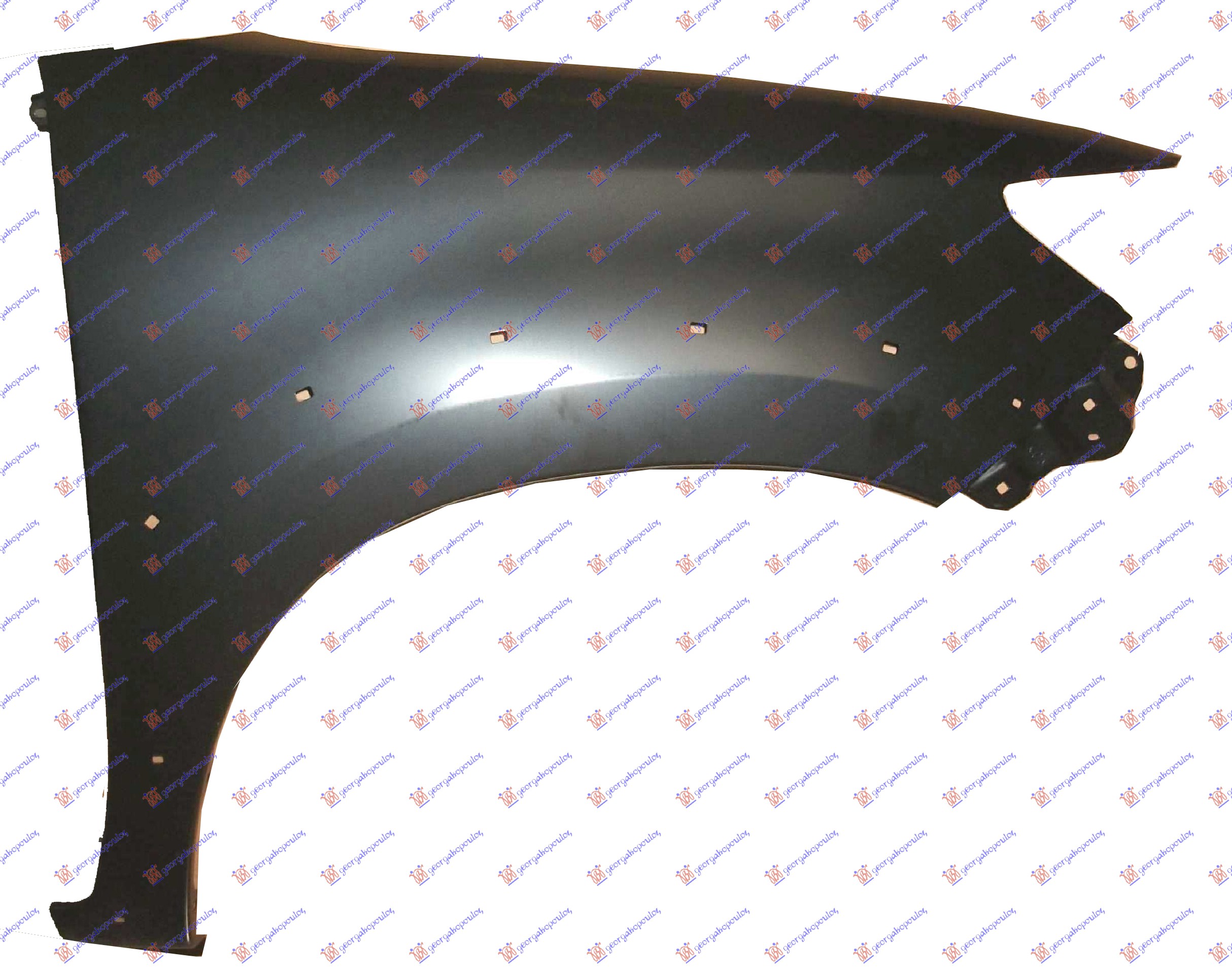 BLATOBRAN (BEZ OTVORA ZA MIGAVAC) (SA OTVORIMA ZA RUB) TOYOTA HI-LUX 2WD/4WD 2012-2015 (N1/N2/N3)