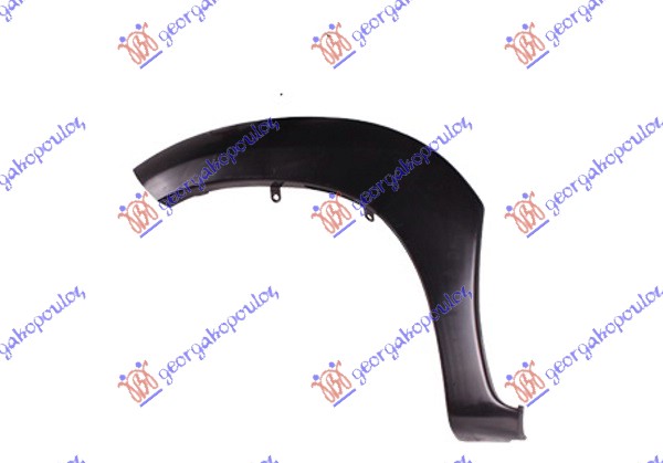 RUB PLASTICNI PREDNJEG BLATOBRANA TOYOTA HI-LUX 2WD/4WD 2012-2015 (N1/N2/N3)