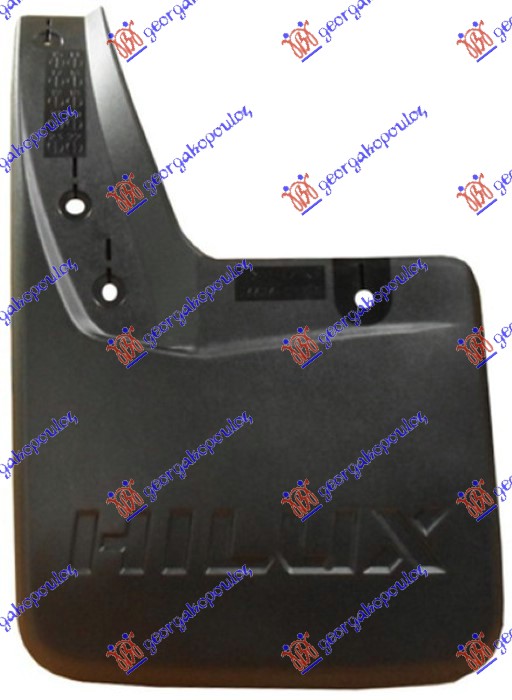 ZASTITA OD BLATA (ZAVESICA) ZADNJA (4WD) TOYOTA HI-LUX 2WD/4WD 2015-2020 (N1)