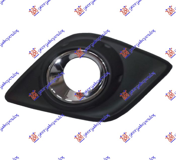RESETKA PREDNJEG BRANIKA (SA MAGLENKOM) (HROM OKVIR) TOYOTA HI-LUX 2WD/4WD 2020-