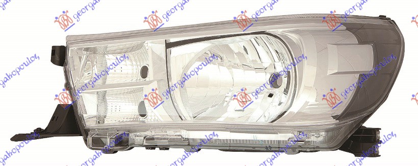 FAR ELEKTRICNI (H4) (TYC) TOYOTA HI-LUX 2WD/4WD 2015-2020 (N1)
