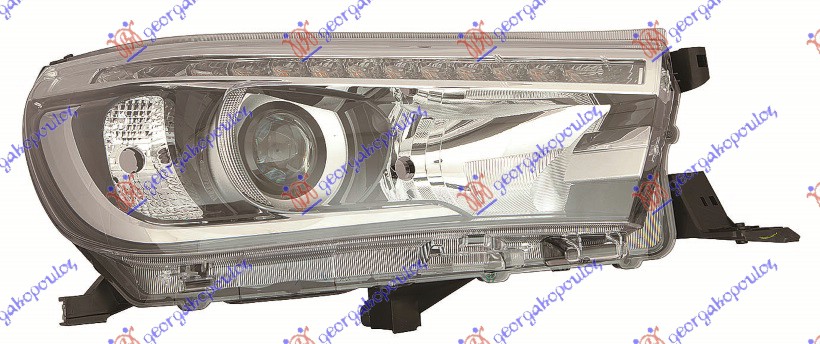 FAR ELEKTRICNI (HB3) SA LED DNEVNIM SVETLOM (TYC) TOYOTA HI-LUX 2WD/4WD 2015-2020 (N1)