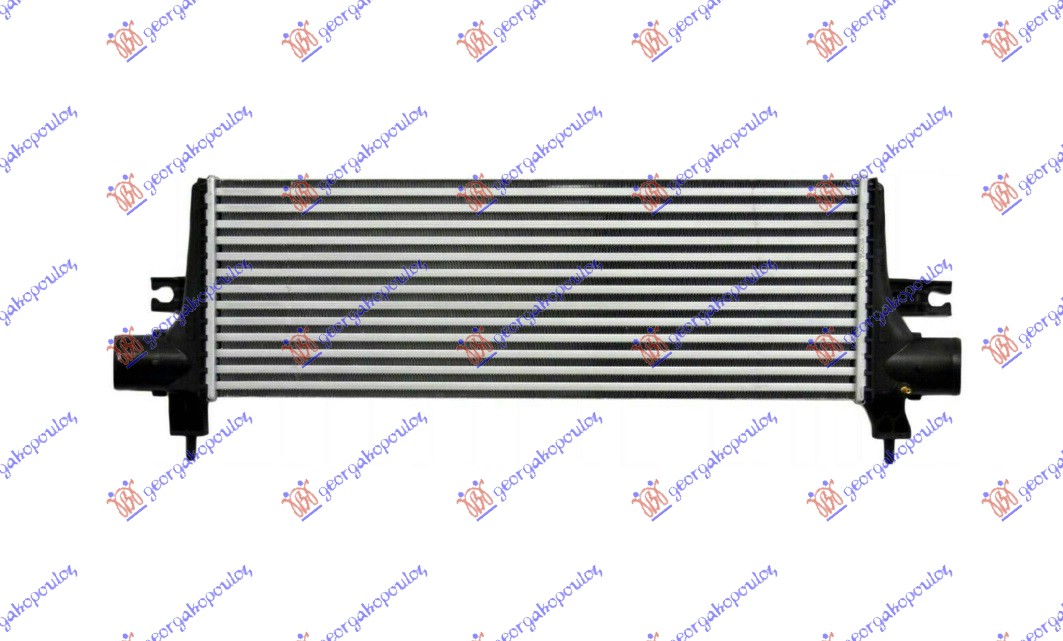 HLADNJAK INTERKULERA 2.4-2.8 D DIZEL (590x202x50) TOYOTA HI-LUX 2WD/4WD 2020-