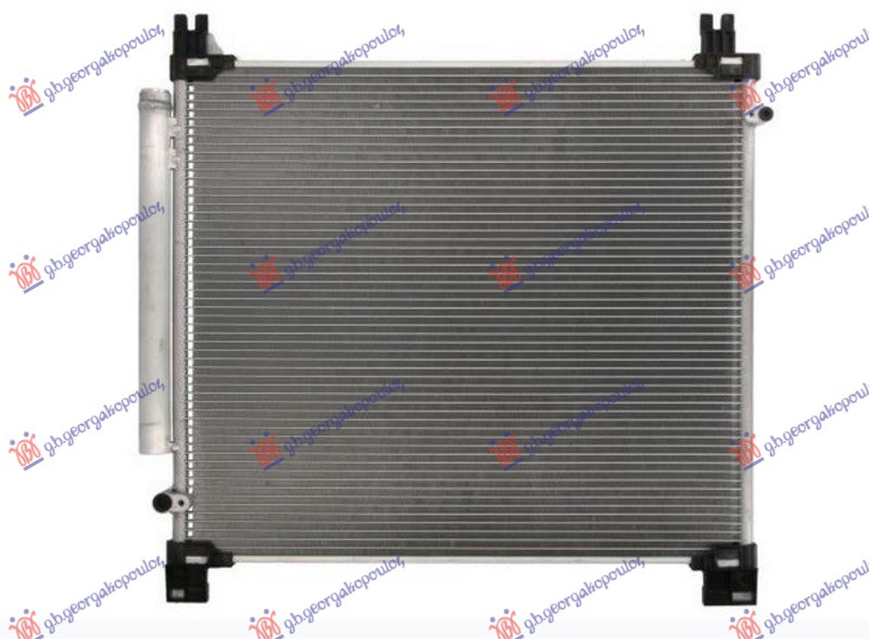HLADNJAK KLIME 2.4/2.8 D DIZEL (575x510x12) (KOYO) TOYOTA HI-LUX 2WD/4WD 2020-