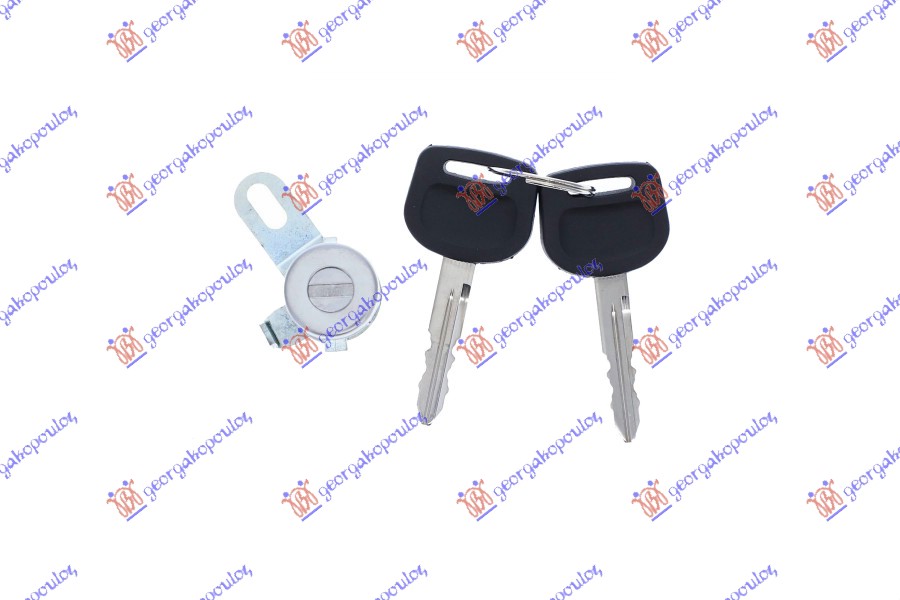 CILINDAR BRAVE GEPEK VRATA SA 2 KLJUCA TOYOTA HI-LUX 2WD/4WD 2015-2020 (N1)