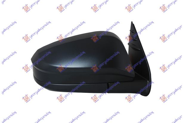 RETROVIZOR MEHANICKI CRNI (KONVEKSNO STAKLO) TOYOTA HI-LUX 2WD/4WD 2020-