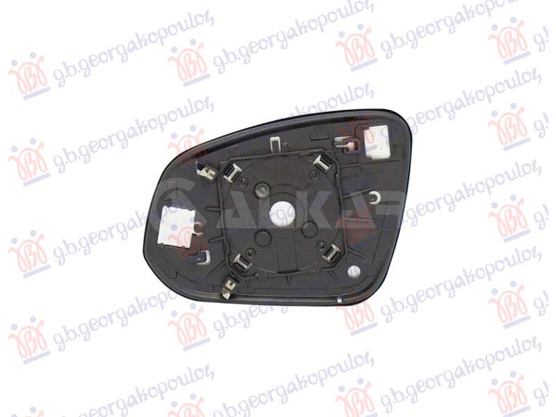 STAKLO RETROVIZORA SA GREJACEM (2 PIN) (KONVEKSNO) TOYOTA HI-LUX 2WD/4WD 2015-2020 (N1)