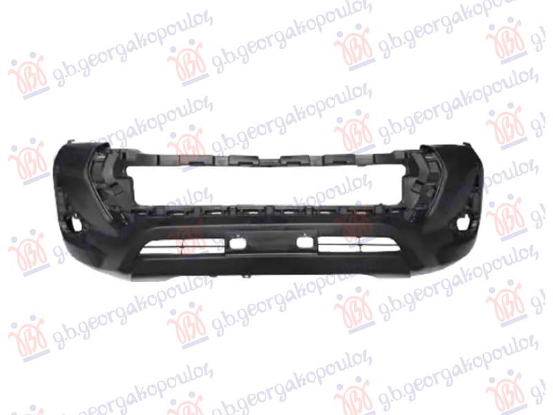 PREDNJI BRANIK DUPLA KABINA (SA INTEGRISANOM RESETKOM) (2 PDC SENZORI) (PRSKALICE) TOYOTA HI-LUX 2WD/4WD 2020-