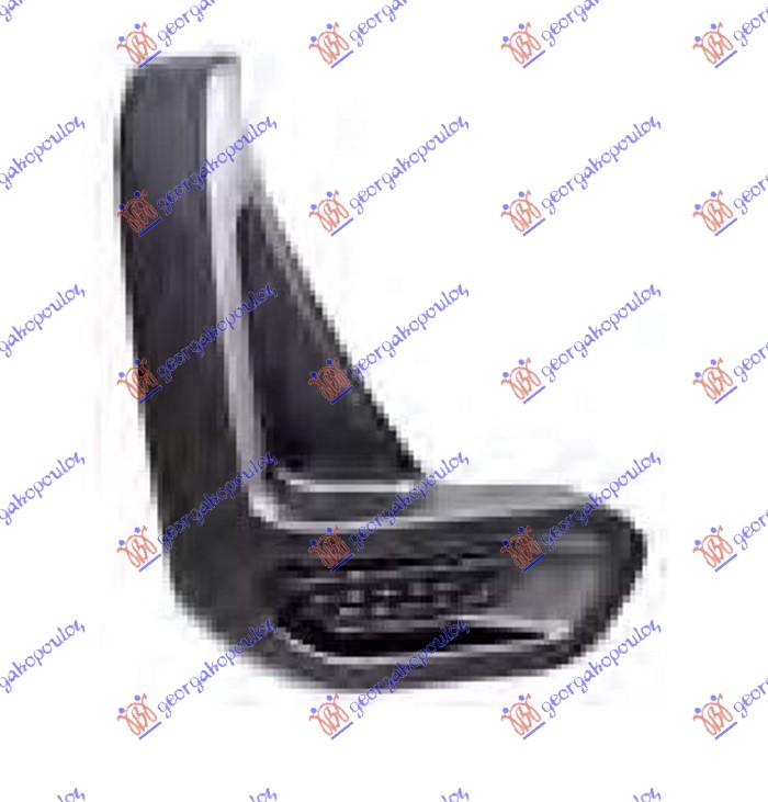 RESETKA PREDNJEG BRANIKA (BEZ MAGLENKE) TOYOTA HI-LUX 2WD/4WD 2020-