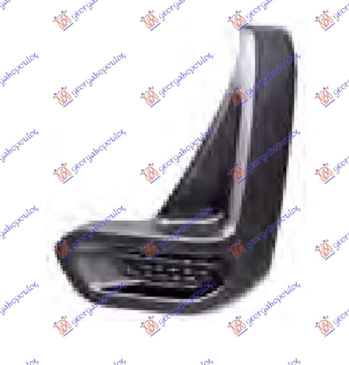 RESETKA PREDNJEG BRANIKA (BEZ MAGLENKE) TOYOTA HI-LUX 2WD/4WD 2020-