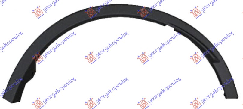 RUB PLASTICNI ZADNJEG BLATOBRANA TOYOTA C-HR 2019-2023 (X1)