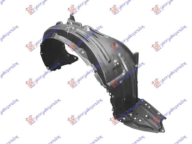 POTKRILO PLASTICNO (A KVALITET) TOYOTA C-HR 2019-2023 (X1)